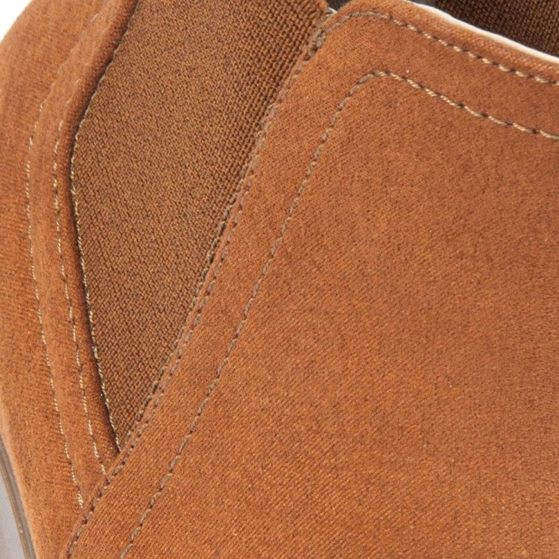 Kit de 2 pares de botas para mujer, tipo botín confort, con resorte, acabado ante, marca Vi Line, colores negro y café, mod. 1182068