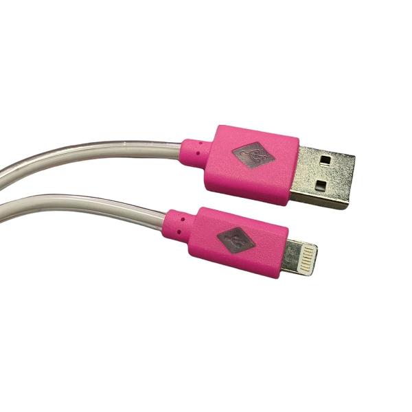 Cable Lightning 1 metro USB Redondo para iPhone 6 Cargar y Sincronizar