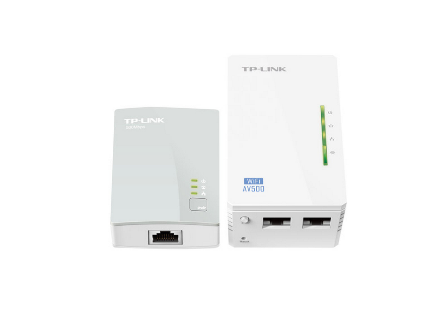 TP-Link Kit Extensor Powerline AV500 TL-WPA4220KIT, Inalámbrico 