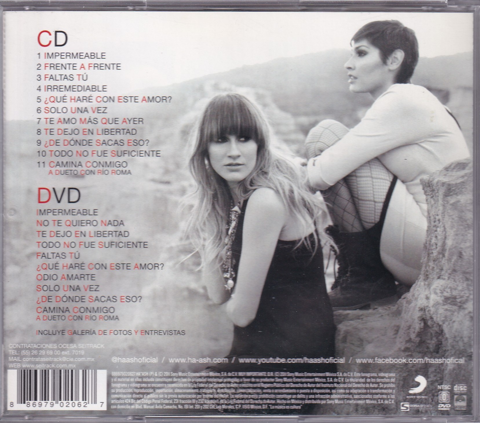 Ha*ash "A tiempo" CD + DVD 