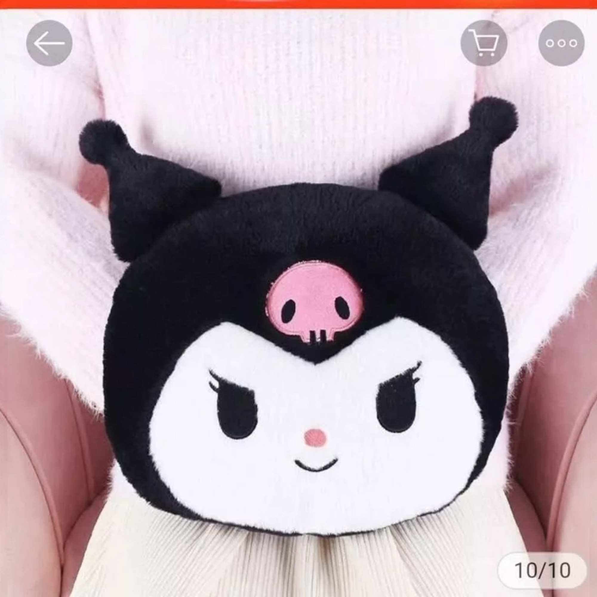 Peluche Anticolicos Bolsa Agua Caliente Kuromi, Compresa