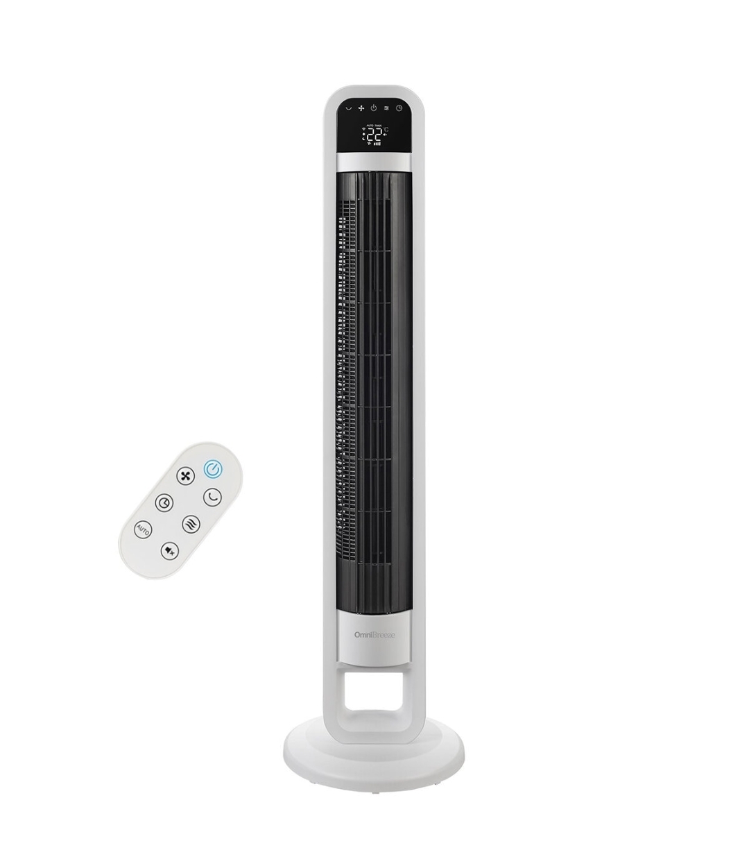 OmniBreeze, ventilador de torre con control WiFi, 4 velocidades