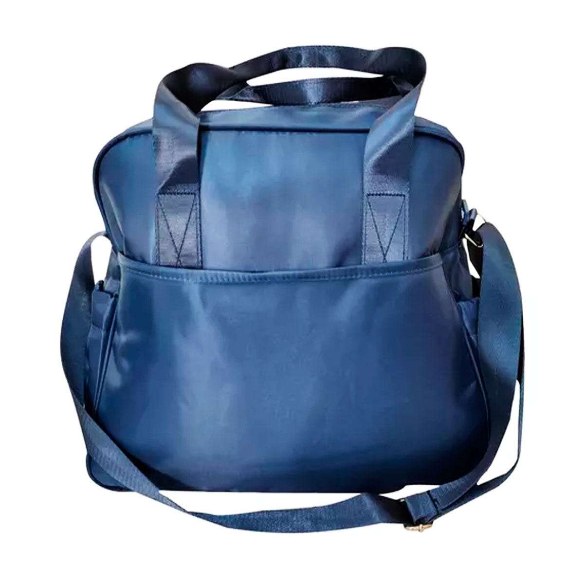 Pañalera Amplia Diseño Estrellas Con Cambiador Lp-pl2372 Color Azul Marino