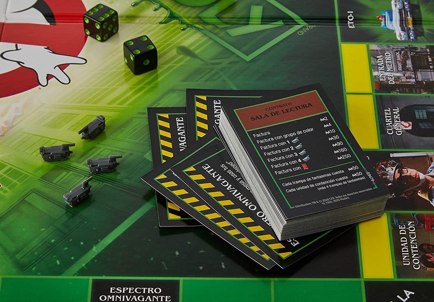 Juego De Mesa Monopoly Ghostbusters Hasbro Con Sonido