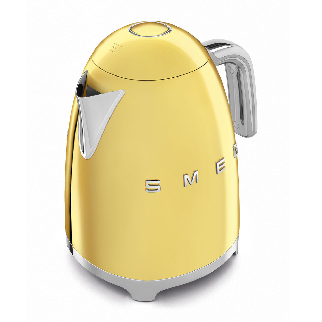 Hervidor Eléctrico Smeg KLF03GOUS de 1.7 L con Apagado Automático Dorado