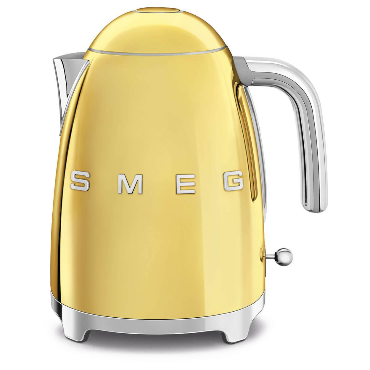 Hervidor Eléctrico Smeg KLF03GOUS de 1.7 L con Apagado Automático Dorado