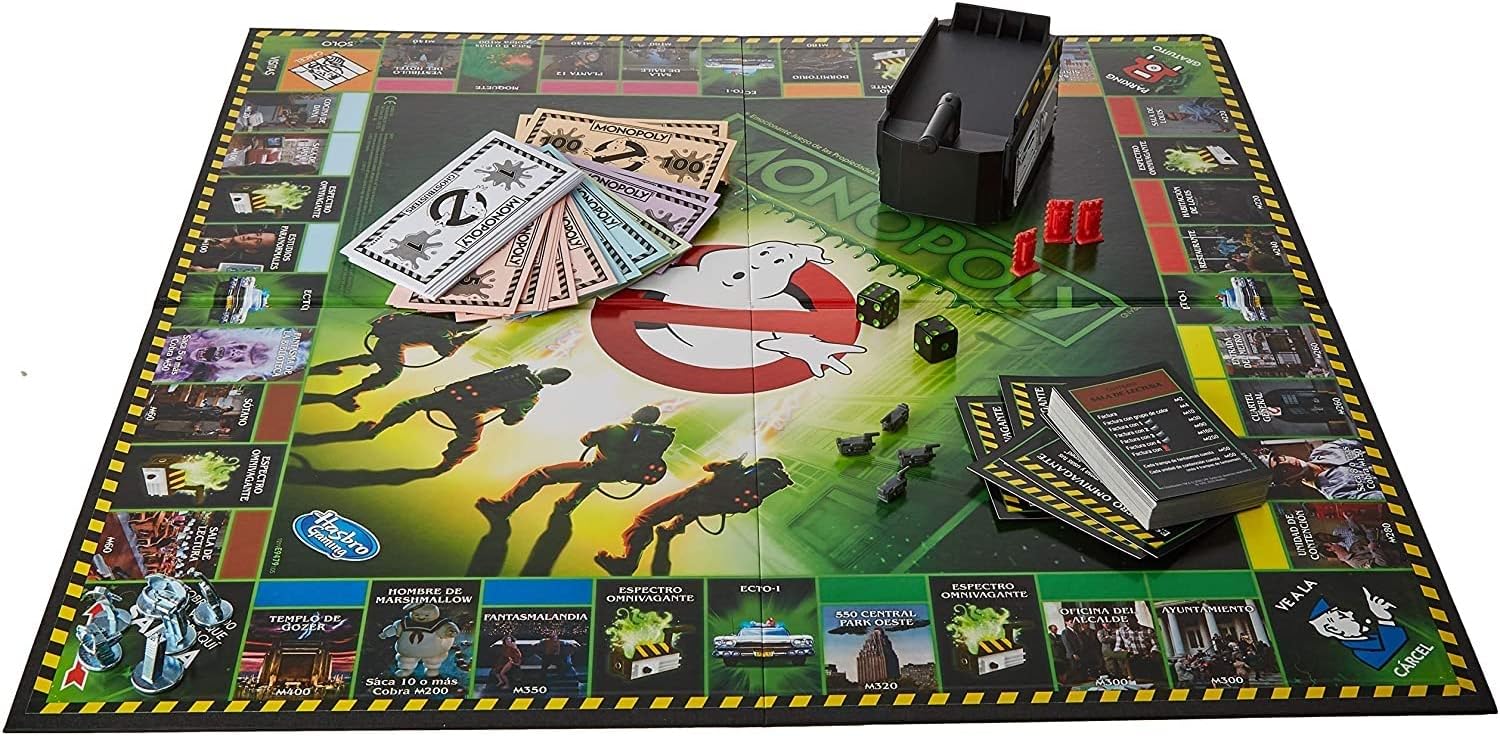 Juego De Mesa Monopoly Ghostbusters Hasbro Con Sonido