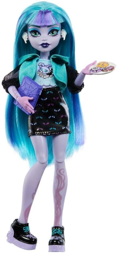 Muñeca Monster High Sarcofago Secrets Neon Twyla HNF82 Mattel