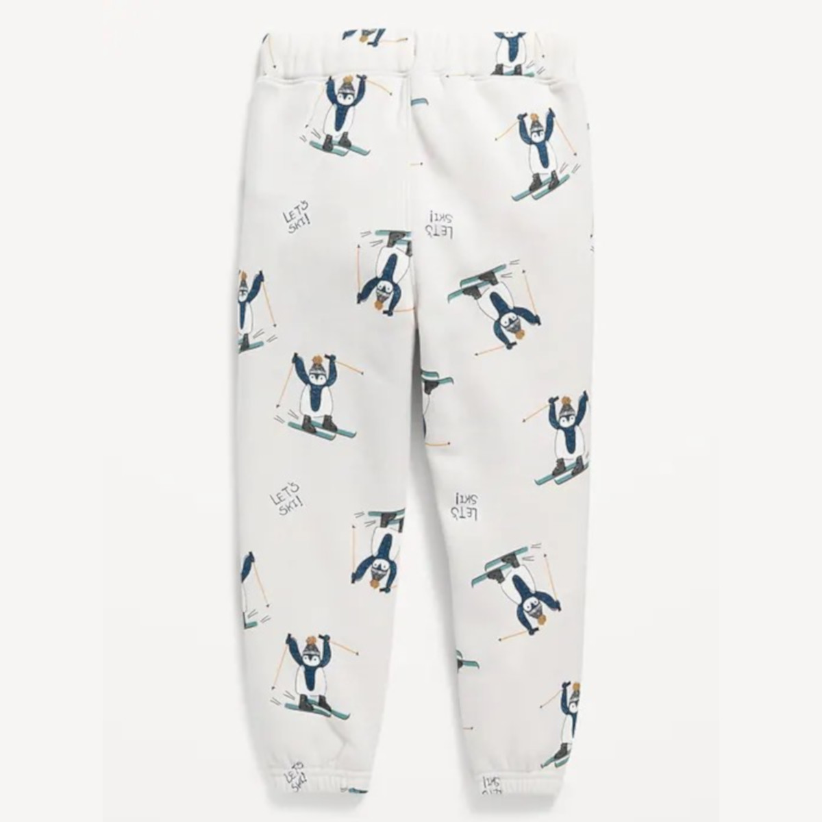 Pantalones Infantiles Old Navy con Estampado de Pingüinos Esquiadores