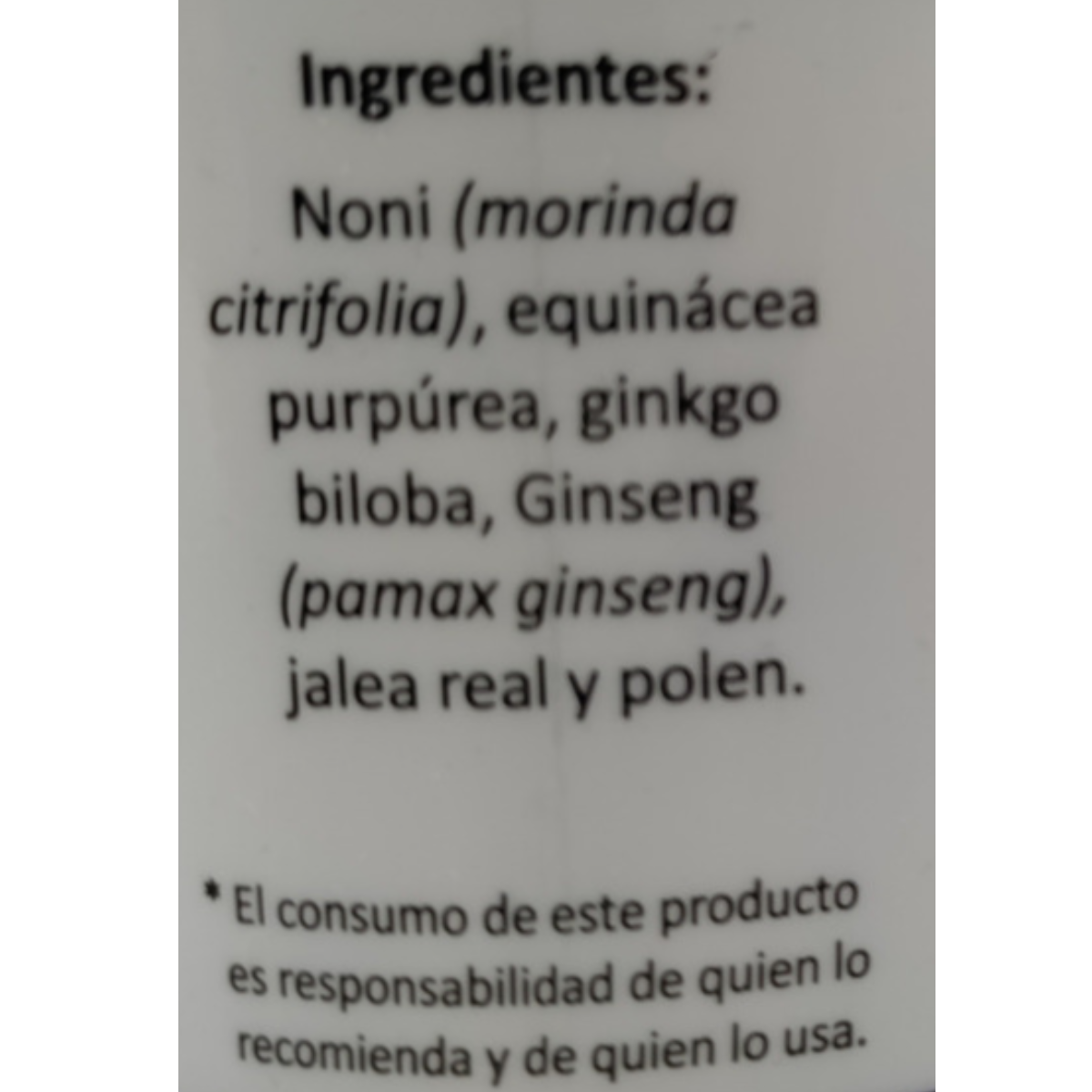Inforz Ives México Noni Ginseng Jalea Real Equinacea Polen 90 Cáps..