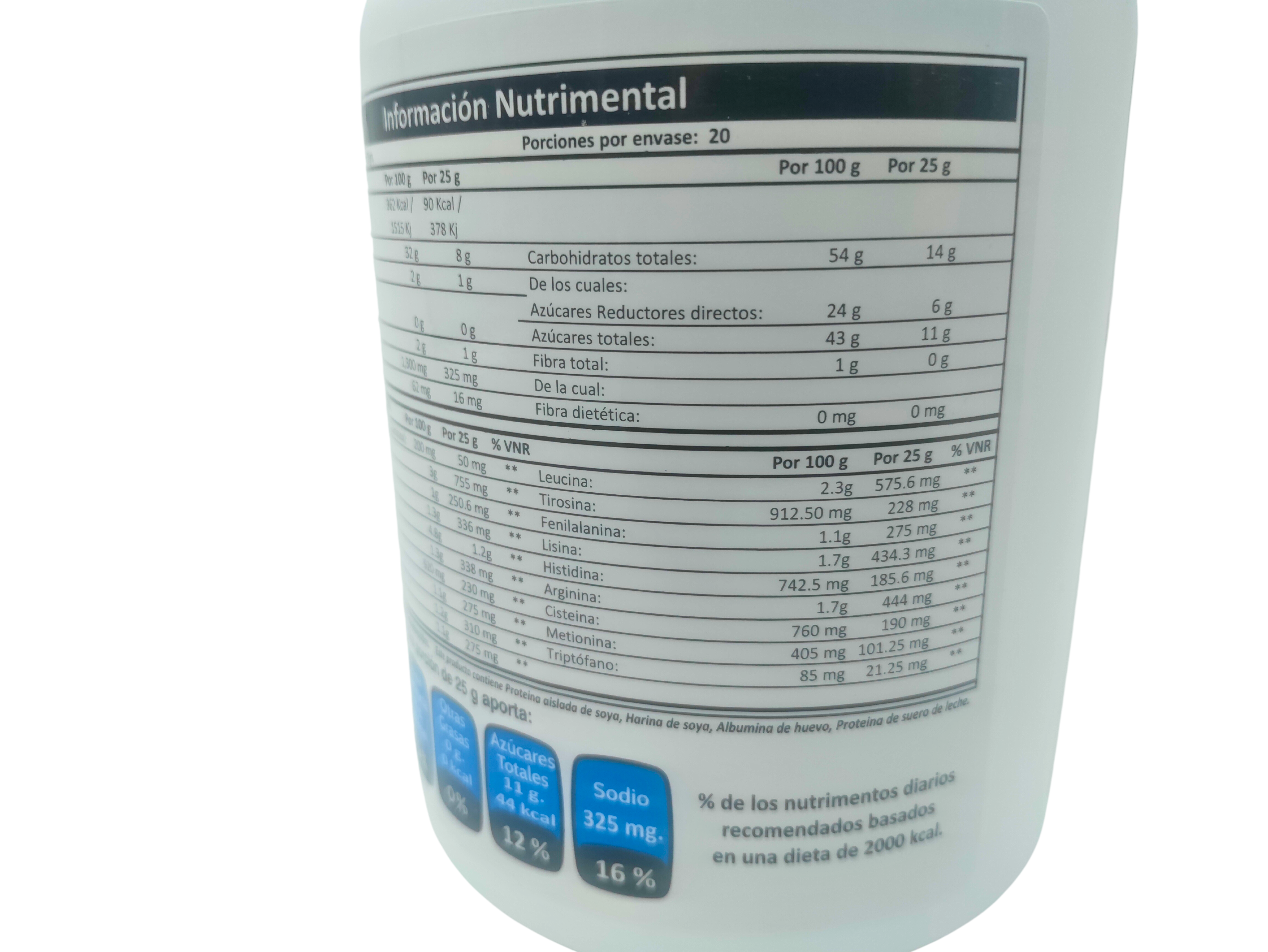 Proteína de suero de leche soya Life Mix Premium Cocoa Ives Mexico 20 U.