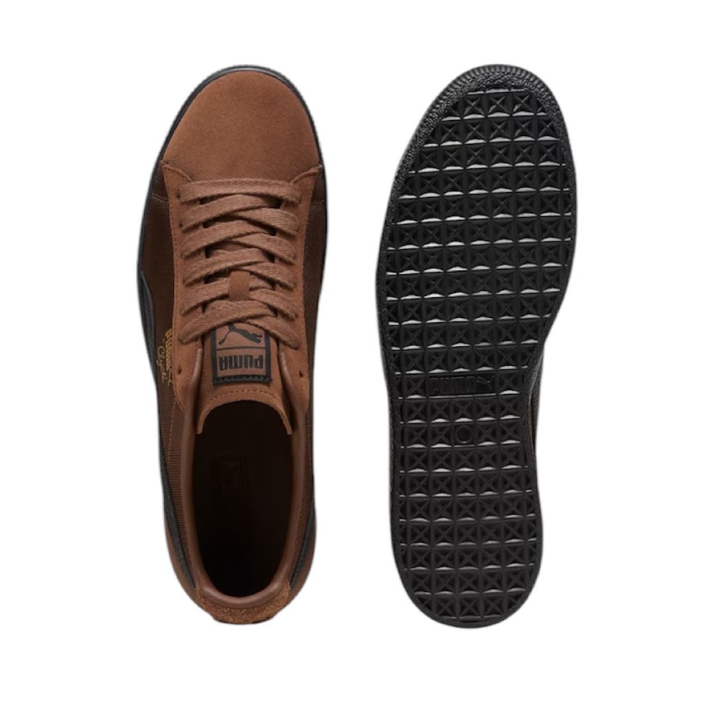 Tenis Puma Clyde Soph para Caballeros Café