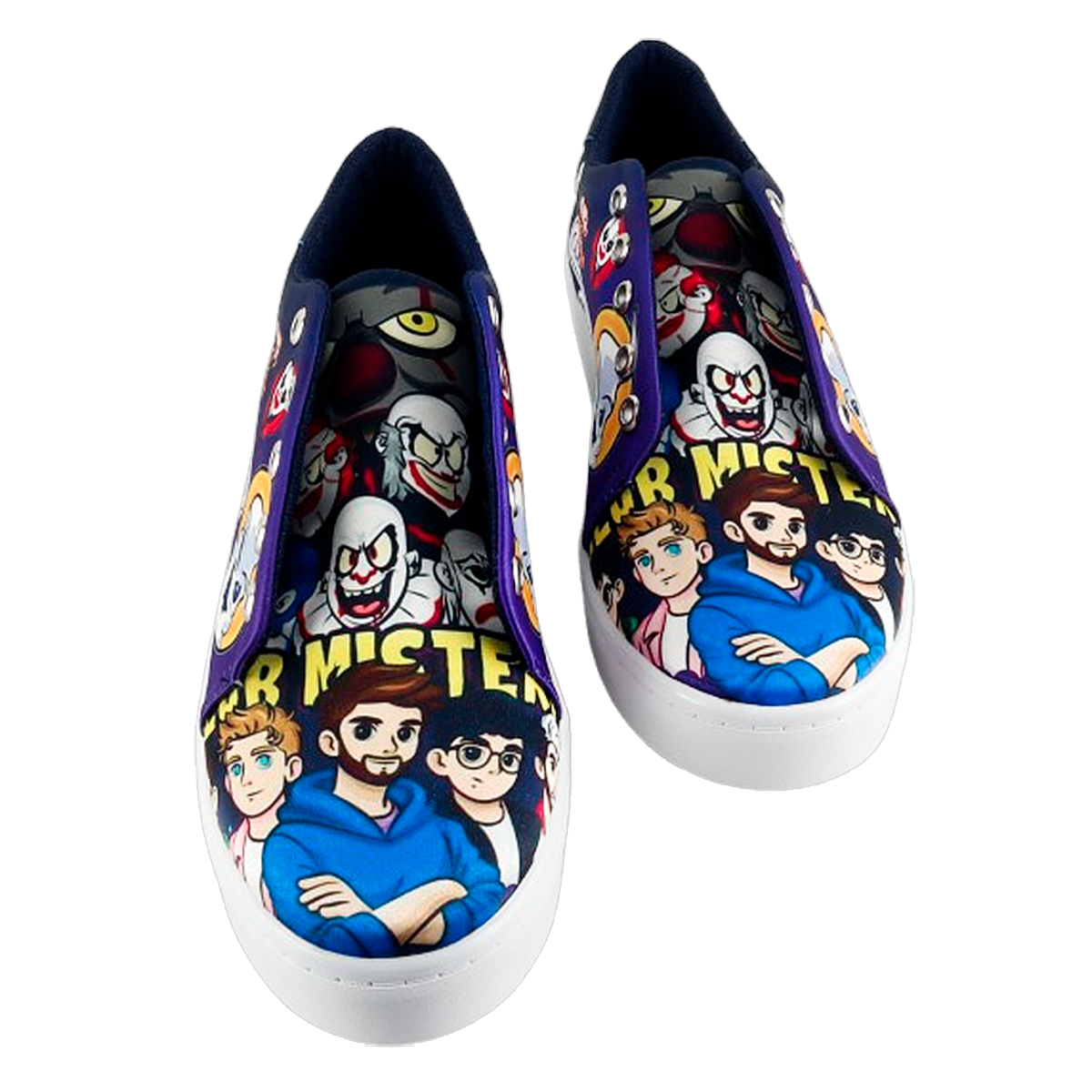 Tenis Niños Club Misterio Payasos Personajes Urbano Moda 463-MCM