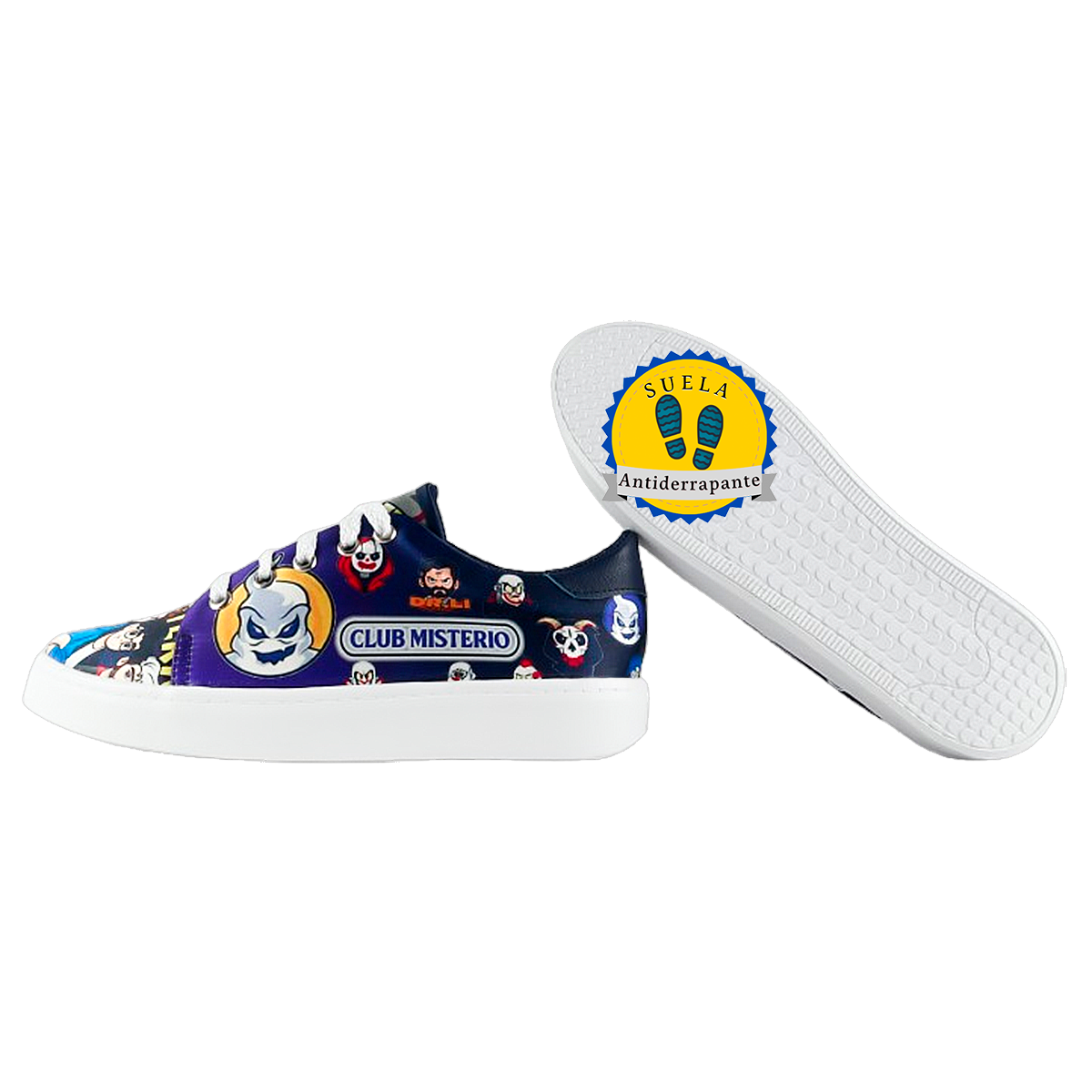 Tenis Niños Club Misterio Payasos Personajes Urbano Moda 463-MCM