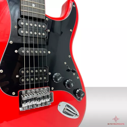 Guitarra Eléctrica Tipo Stratocaster Configuración Hsh Promo