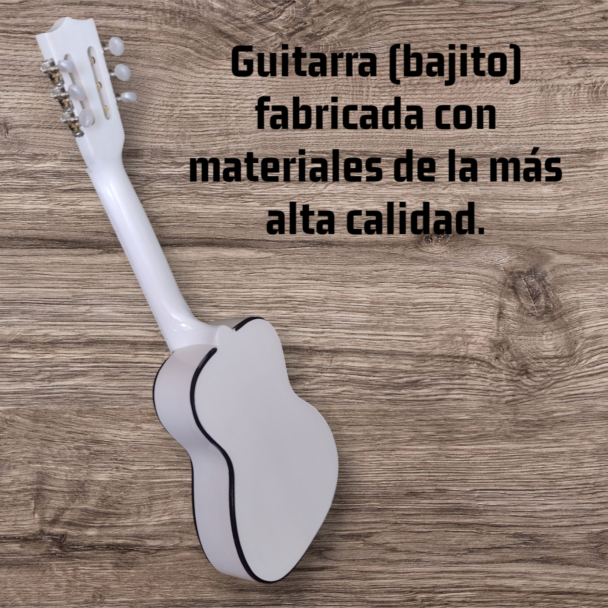 Guitarra diseño de coco (Bajito) ideal para niños