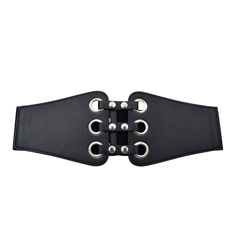 Cinturón Corset Elástico Negro 