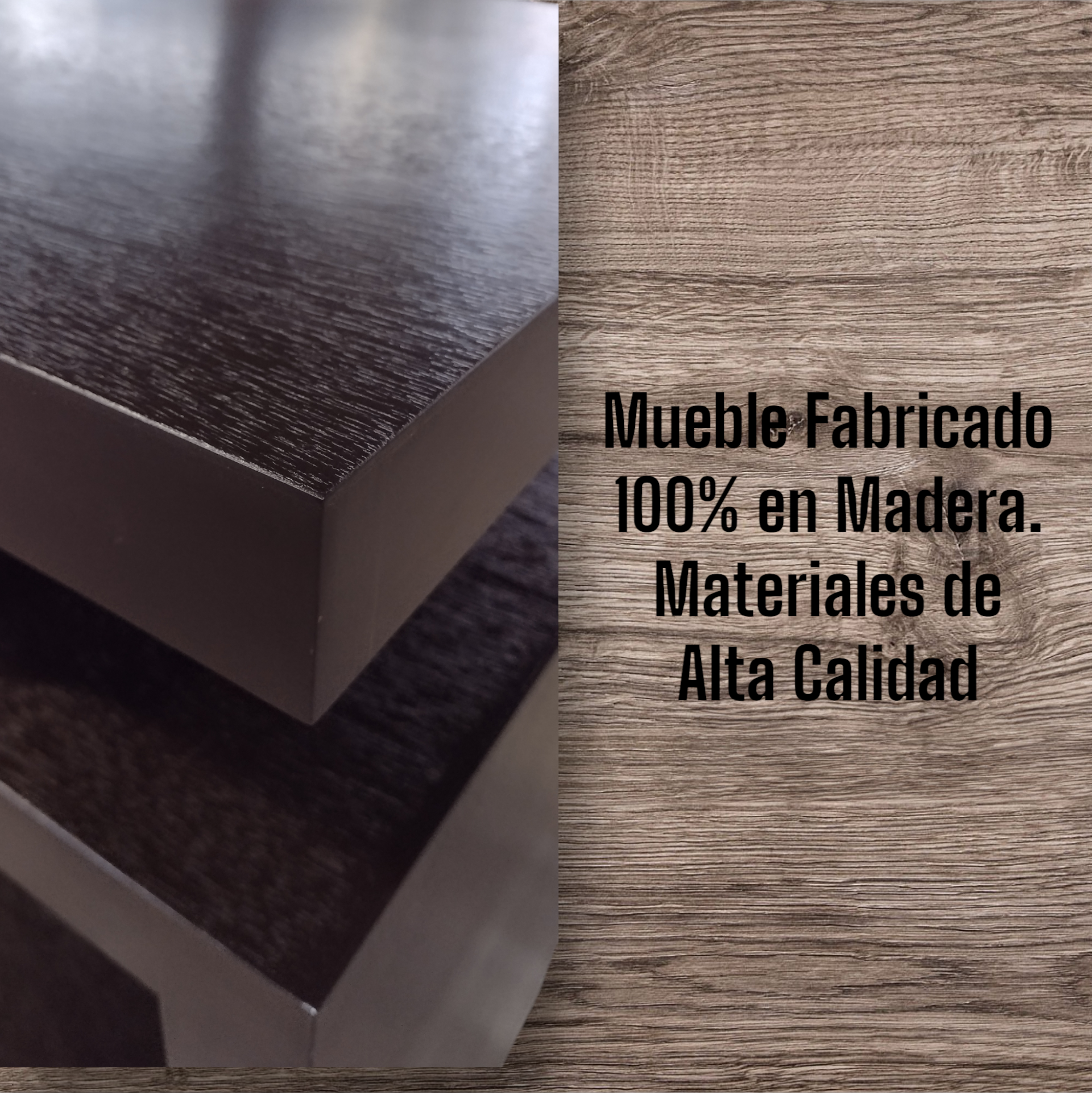 Mueble de Madera para TV color Nogal
