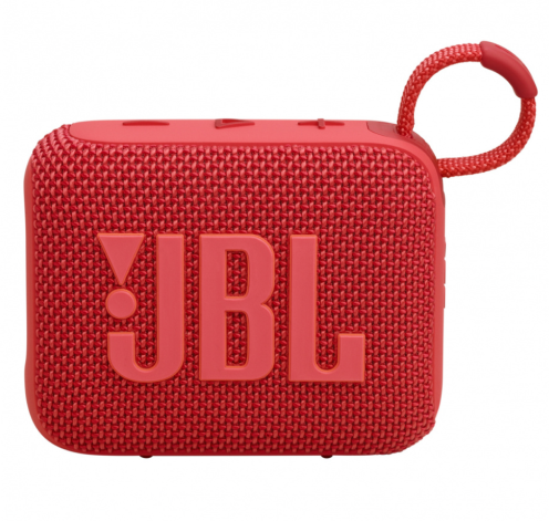 JBL Bocina Portátil Go 4, Bluetooth, Inalámbrico, 4.2W RMS, Rojo 