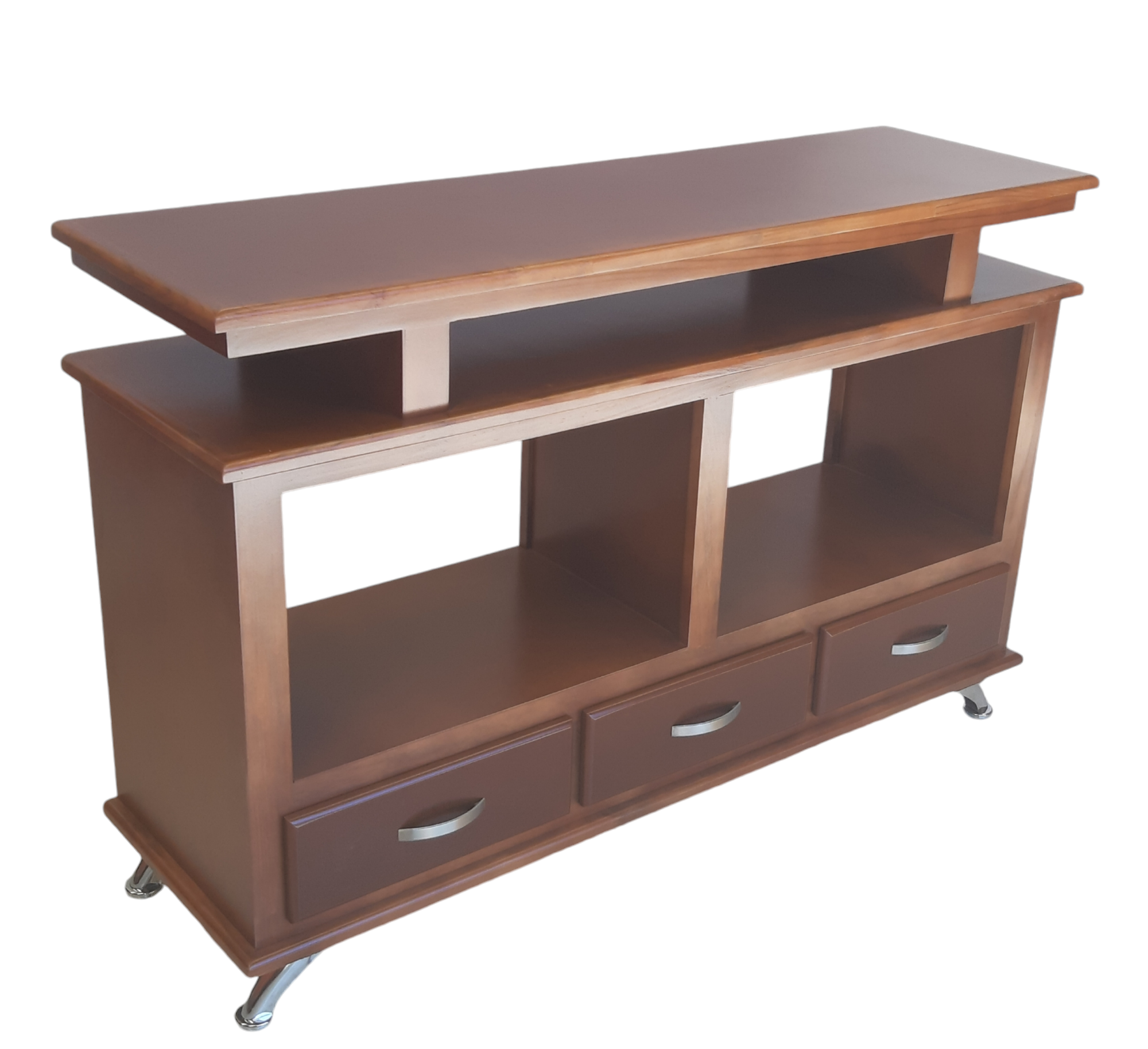 Mueble de Madera para TV color Nogal