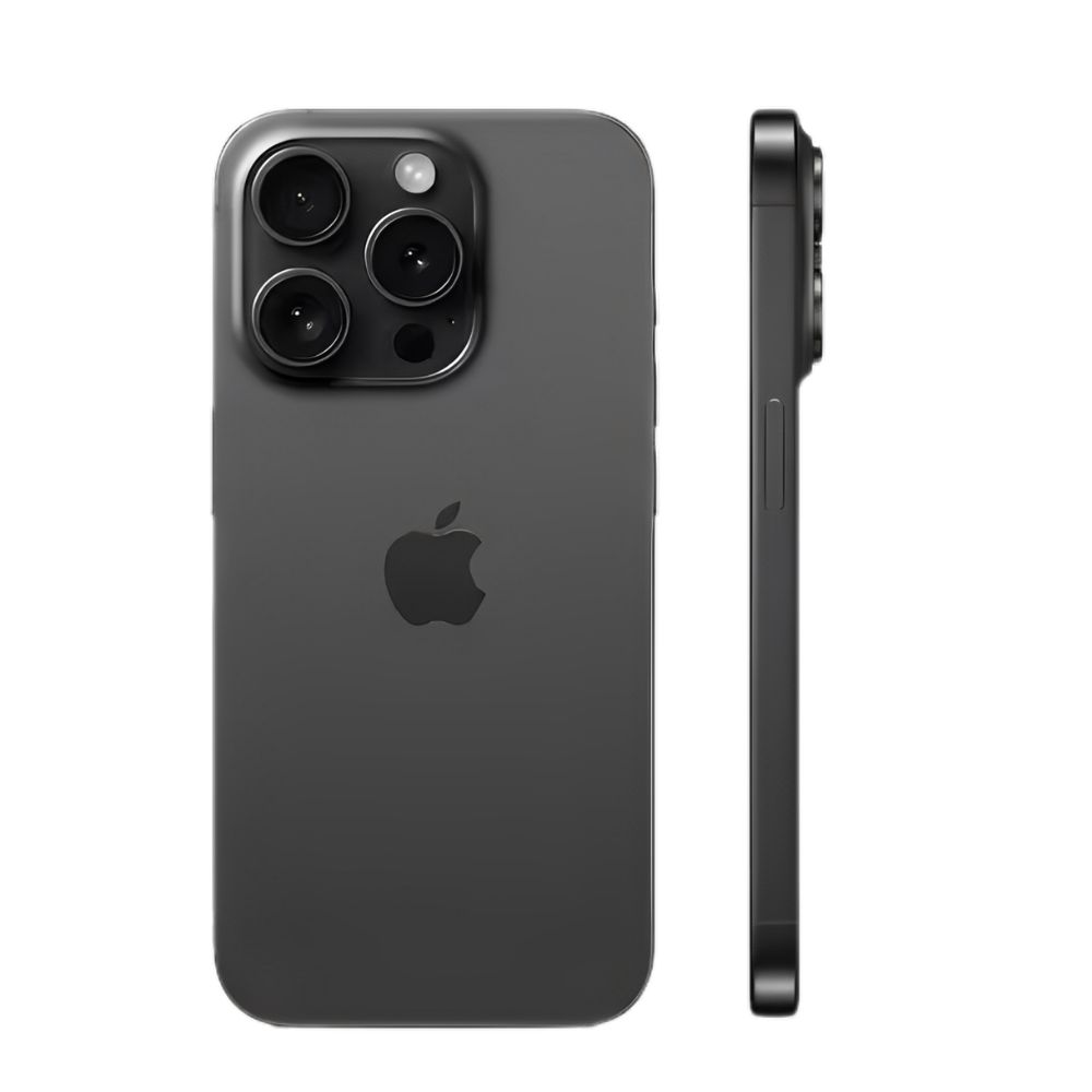 iPhone 15 Pro 128GB Negro E-SIM Reacondicionado + Diadema Genérica