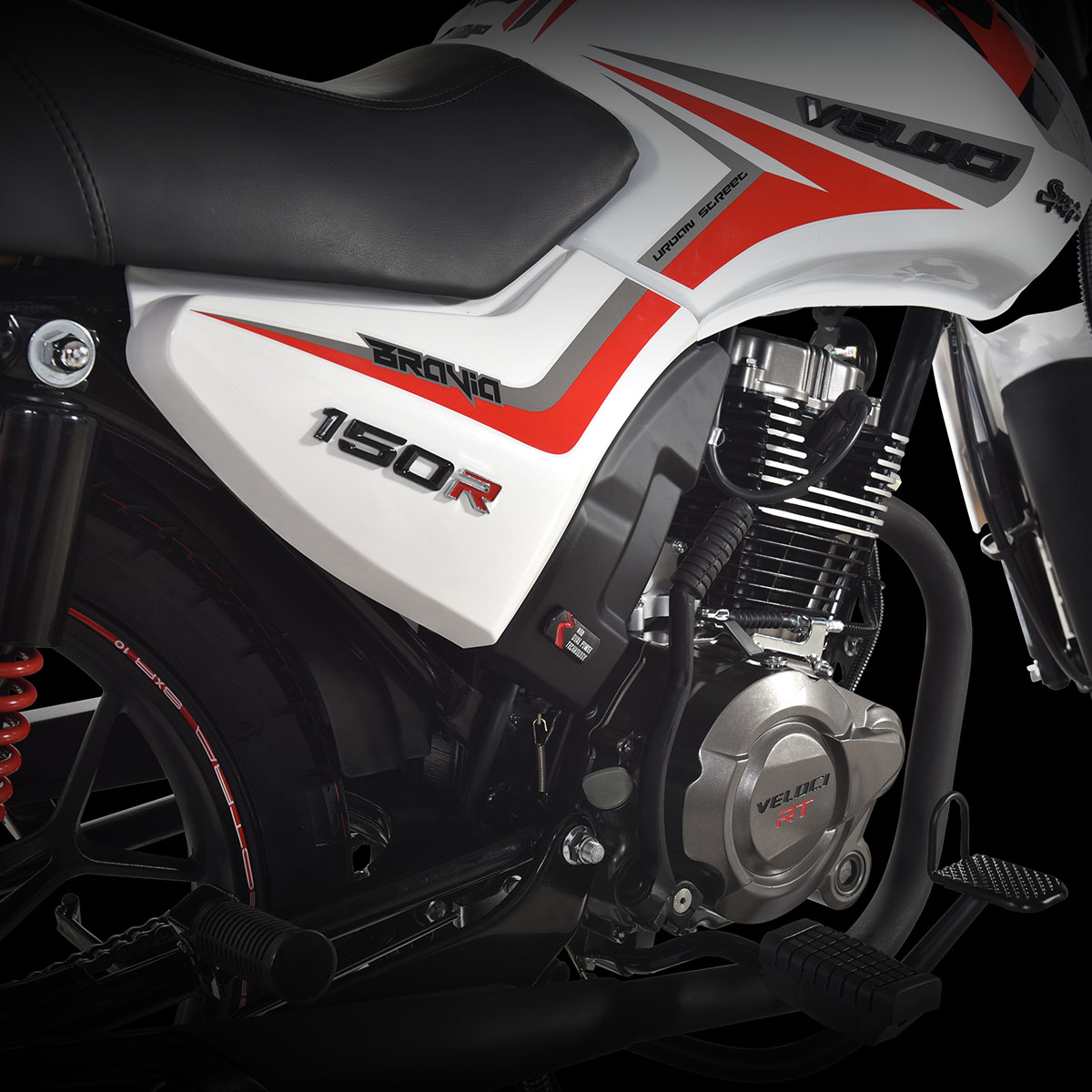Motocicleta Veloci Bravia Rt Sport 150 Cc Blanco 2023