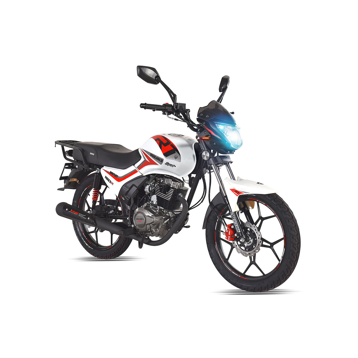 Motocicleta Veloci Bravia Rt Sport 150 Cc Blanco 2023
