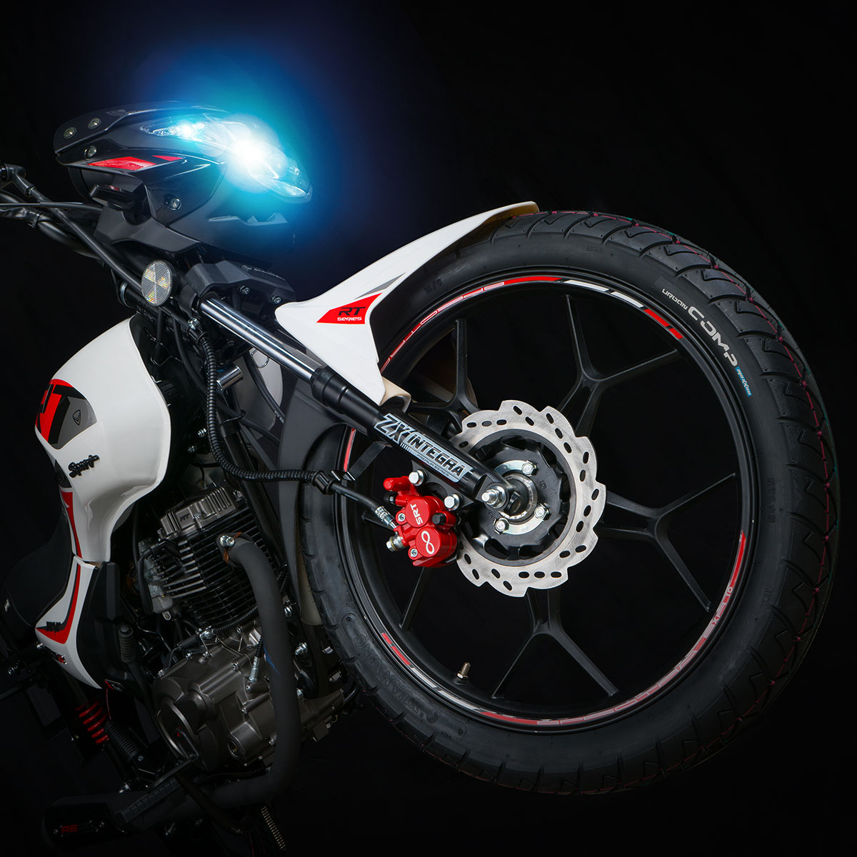 Motocicleta Veloci Bravia Rt Sport 150 Cc Blanco 2023