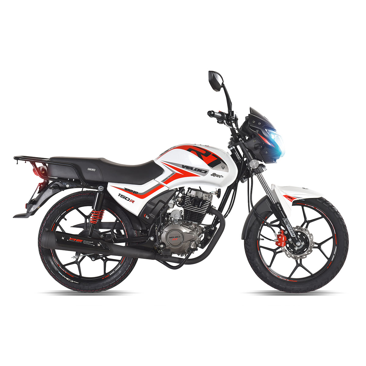 Motocicleta Veloci Bravia Rt Sport 150 Cc Blanco 2023