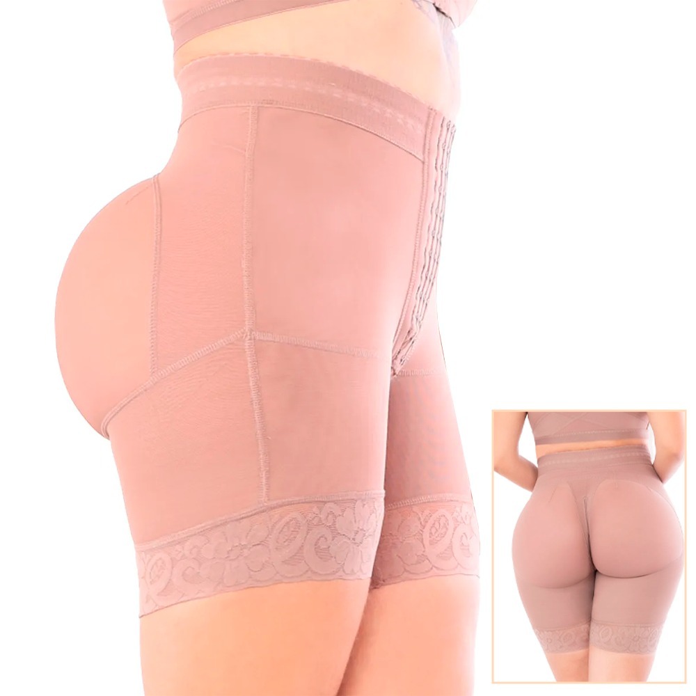 Panty Control Alto Media Pierna Moldeadora De Figura  Faja Colombiana, Fajate