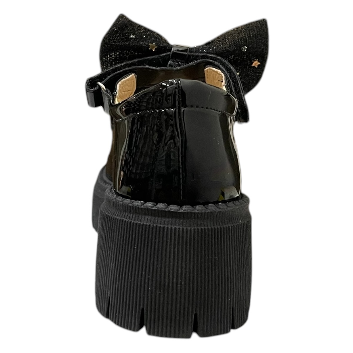 Zapato escolar Niña Blasito Negro Charol Plataforma 21-26 