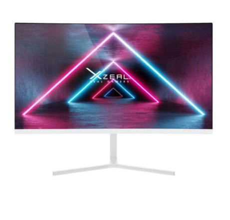 Monitor Gamer Curvo XZEAL XST-570 de 23.8 Pulgadas,Resolución 1920 x 1080p (Full HD) 