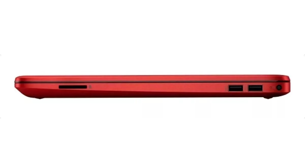 Laptop HP Pantalla 15 1/2 Pulgadas HD Led Procesador Intel Pentium Gold 6405U 4 GB RAM 128 GB SSD Windows 10 Home Scarlet Red