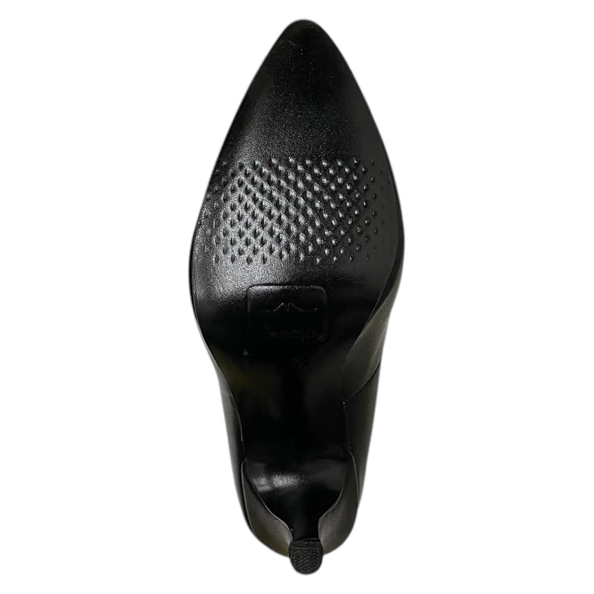 Zapatos Zapatillas Negras Tacones Fiesta Shadia 9 cm