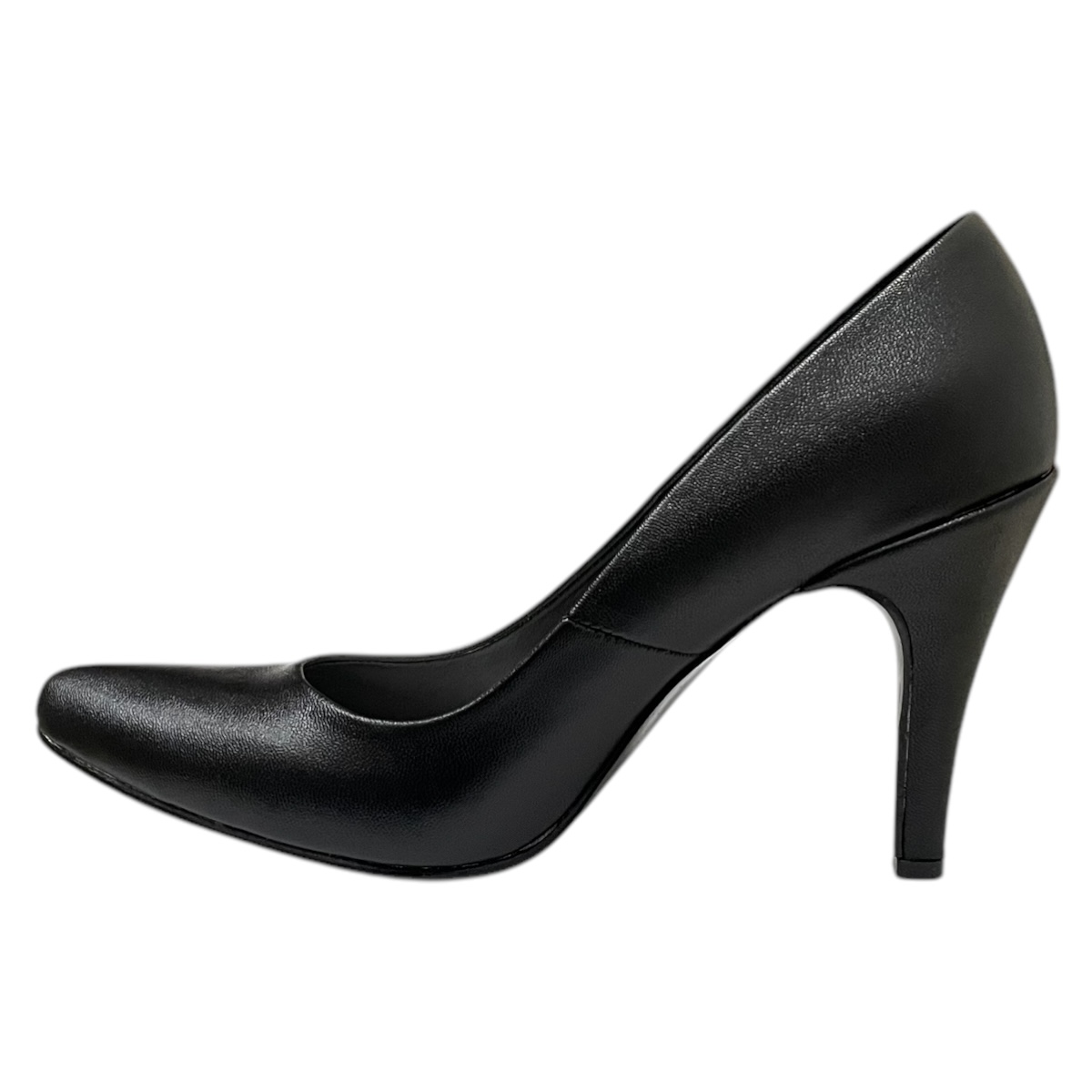 Zapatos Zapatillas Negras Tacones Fiesta Shadia 9 cm