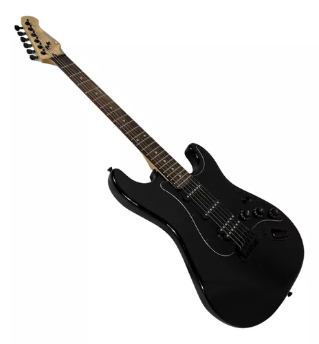 Guitarra Eléctrica Tipo Stratocaster Squier Black Egs267bk