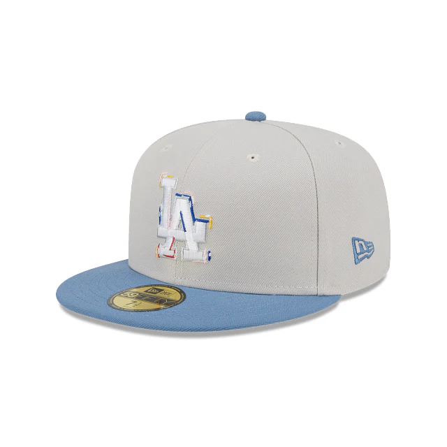 Gorra New Era Los Angeles Dodgers MLB Color Brush 59FIFTY - 7 1/4
