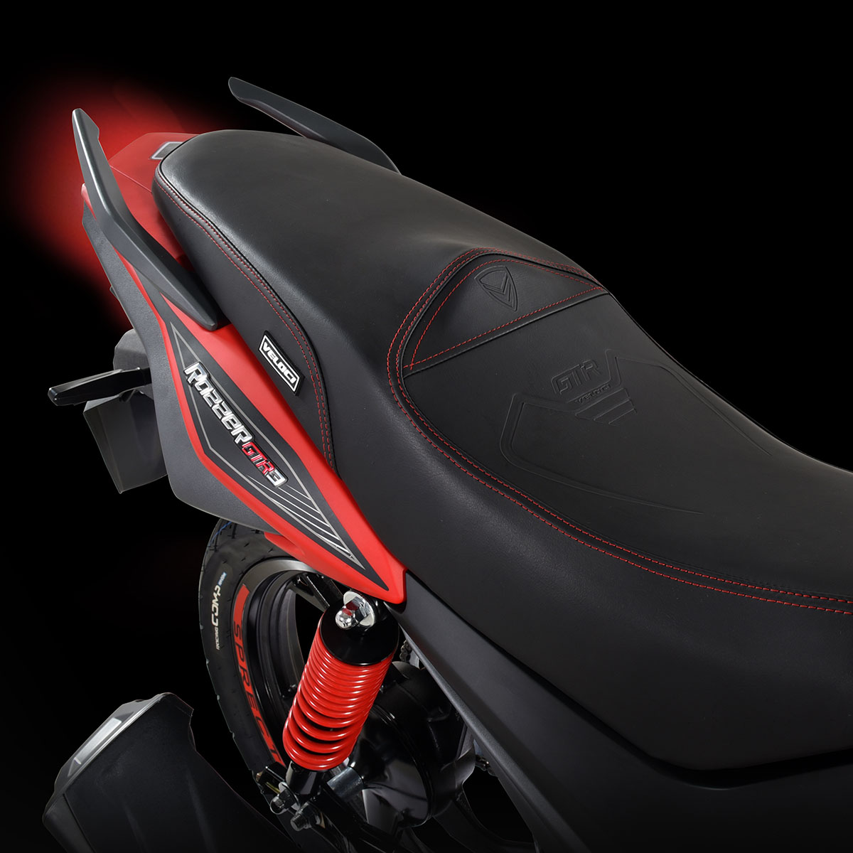 Motocicleta Veloci Razzer GTR 3 200CC Rojo Brillante 2023