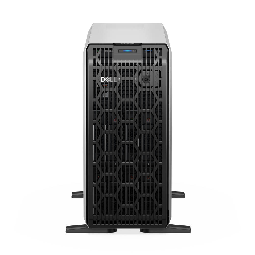 Servidor Dell PowerEdge T360, Intel Xeon E-2478, 16GB DDR5, 2TB, 3.5", SATA, Tower 4.5U - no Sistema Operativo Instalado.