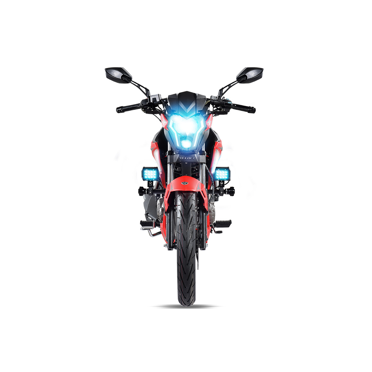 Motocicleta Veloci Razzer GTR 3 200CC Rojo Brillante 2023