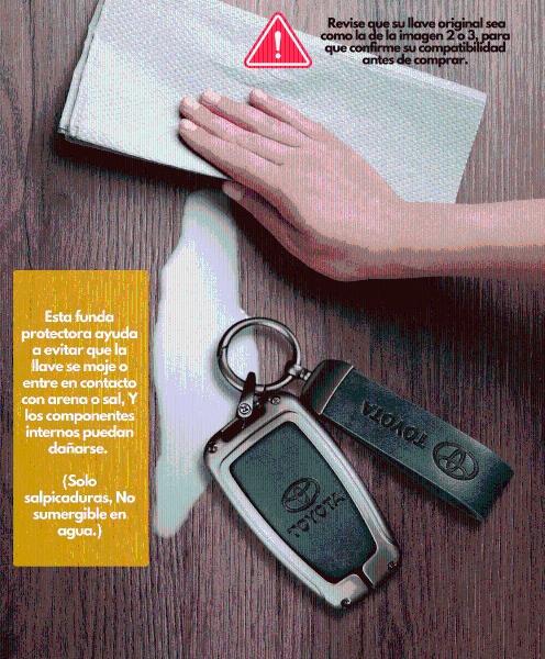 Funda Zinc Verde Toyota RAV4 Corolla CHR Prius Camry
