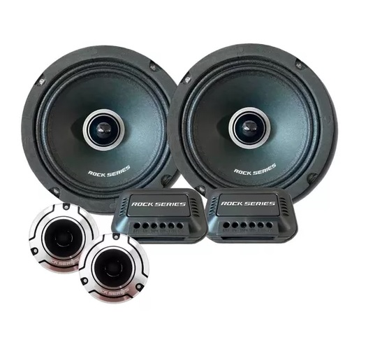 Set De Medios Rangos Rock Series Rks-p65.2pro 1000w Max 6.5