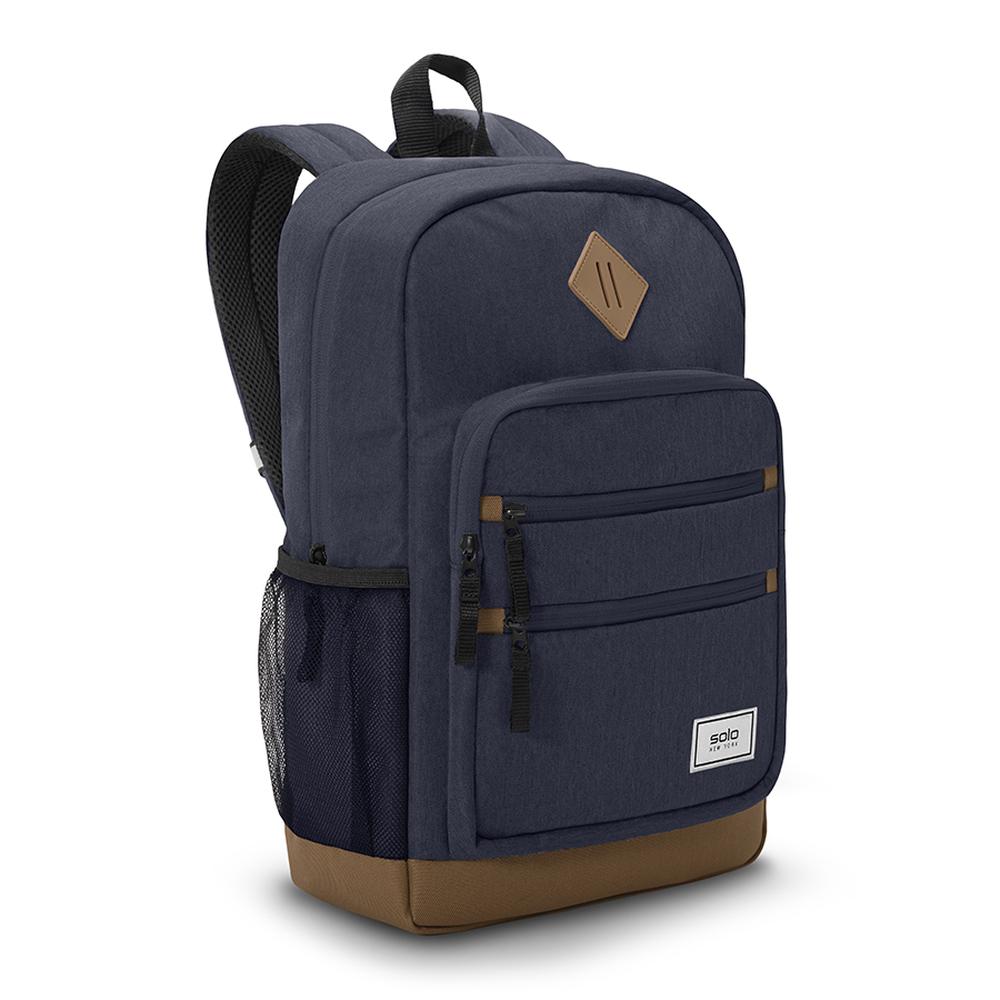 Mochila Escolar para Laptop Refresh Azul Solo NY