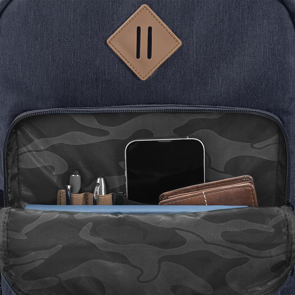 Mochila Escolar para Laptop Refresh Azul Solo NY