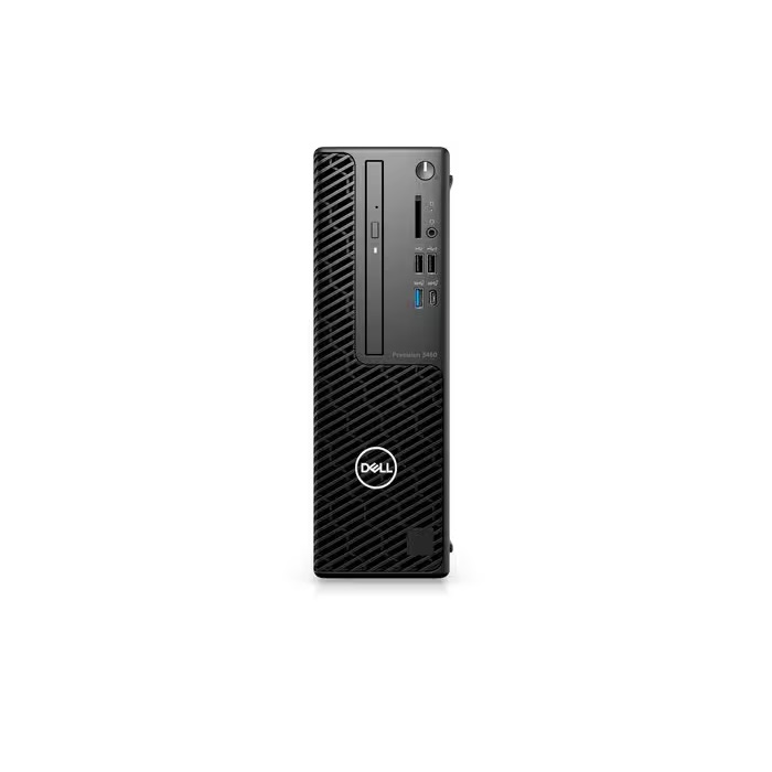 Workstation DELL Precision 3460 SFF: Procesador Intel Core i7 14700 (hasta 5.4 GHz), Memoria de 32GB DDR4, SSD de 1TB, Video NVIDIA T1000, S.O Windows 11 Pro (64 Bits). 