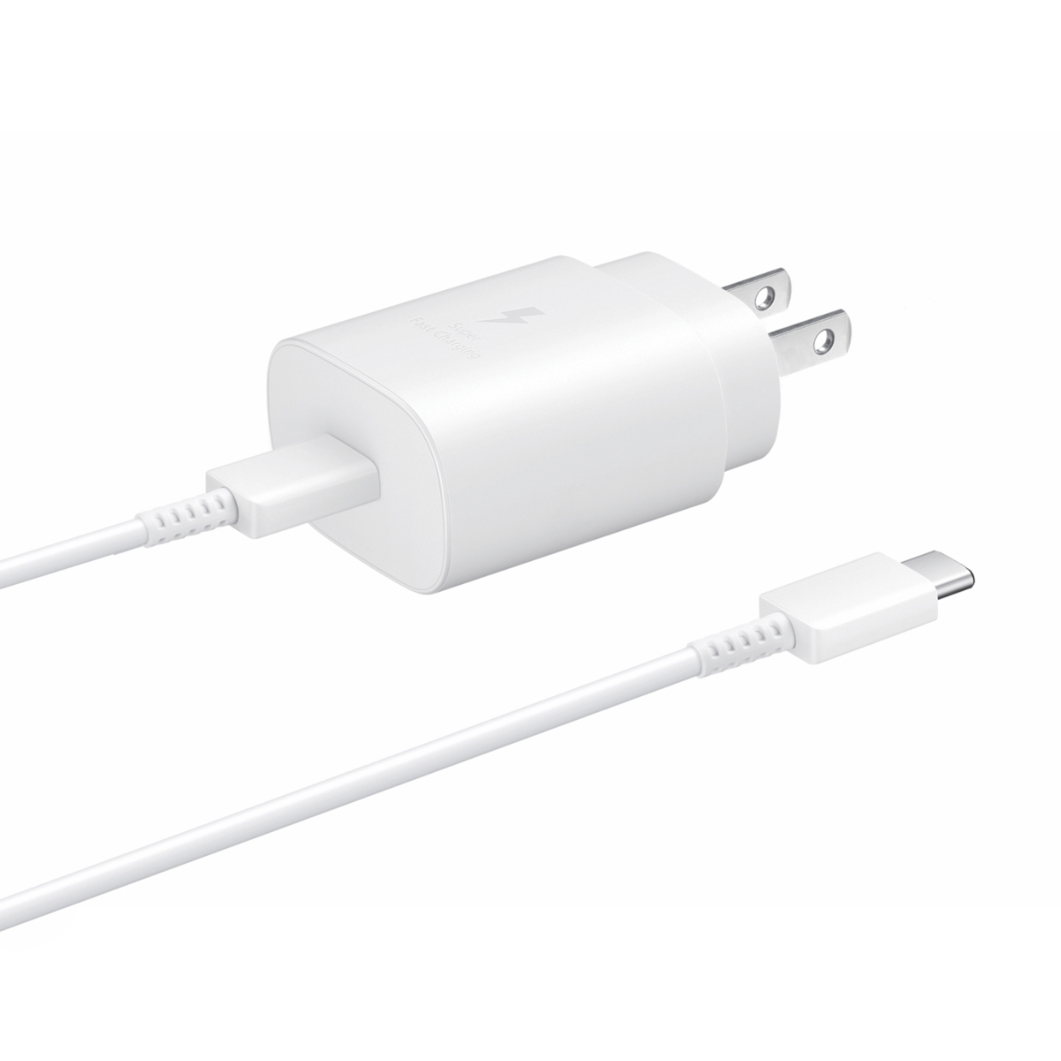 Samsung Adaptador De Corriente 25W EP-TA800 con Cable USB-C Blanco