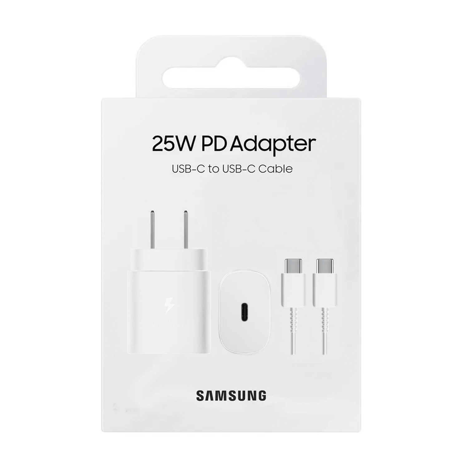 Samsung Adaptador De Corriente 25W EP-TA800 con Cable USB-C Blanco