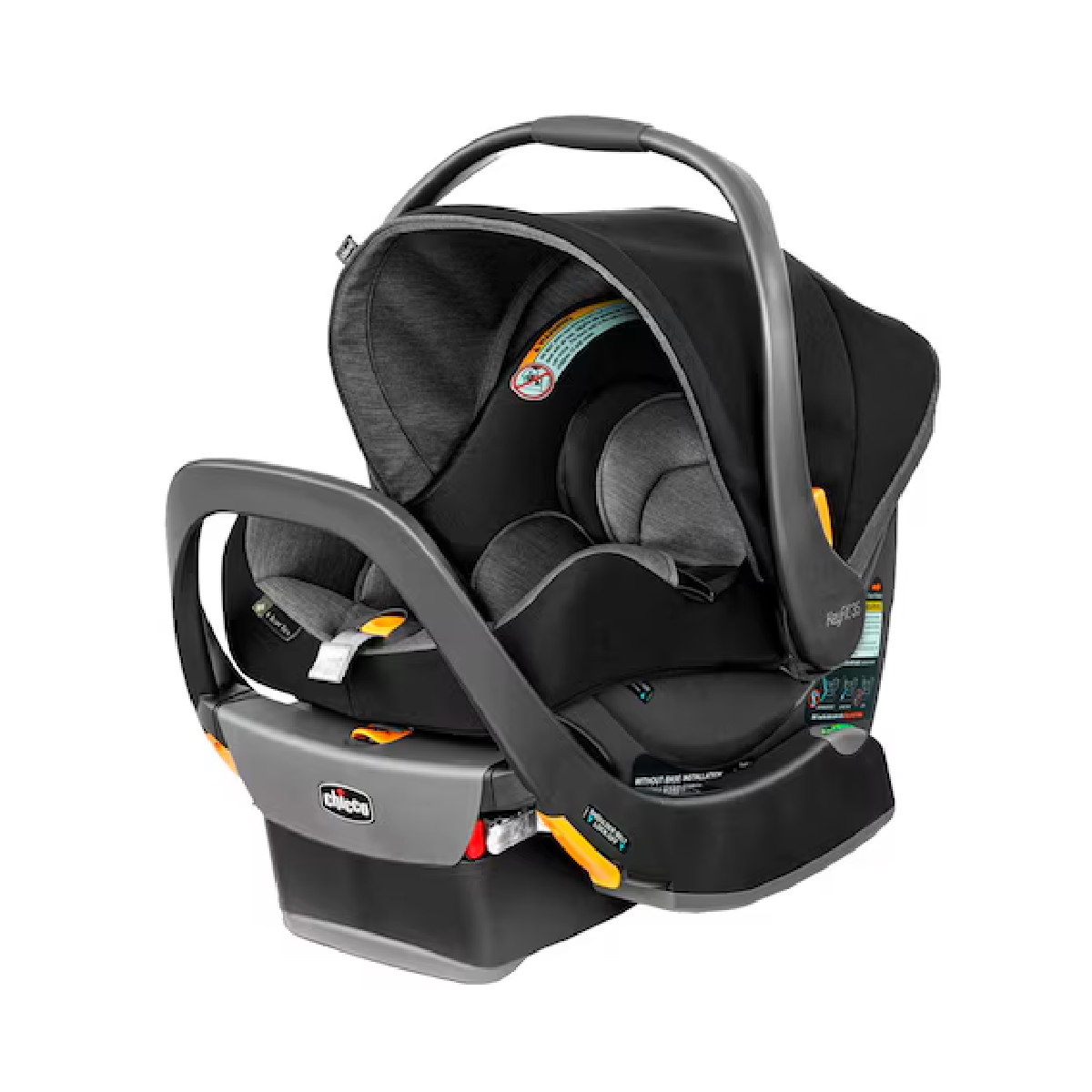 Autoasiento Portabebe Chicco KeyFit 35 ClearTex Shadow