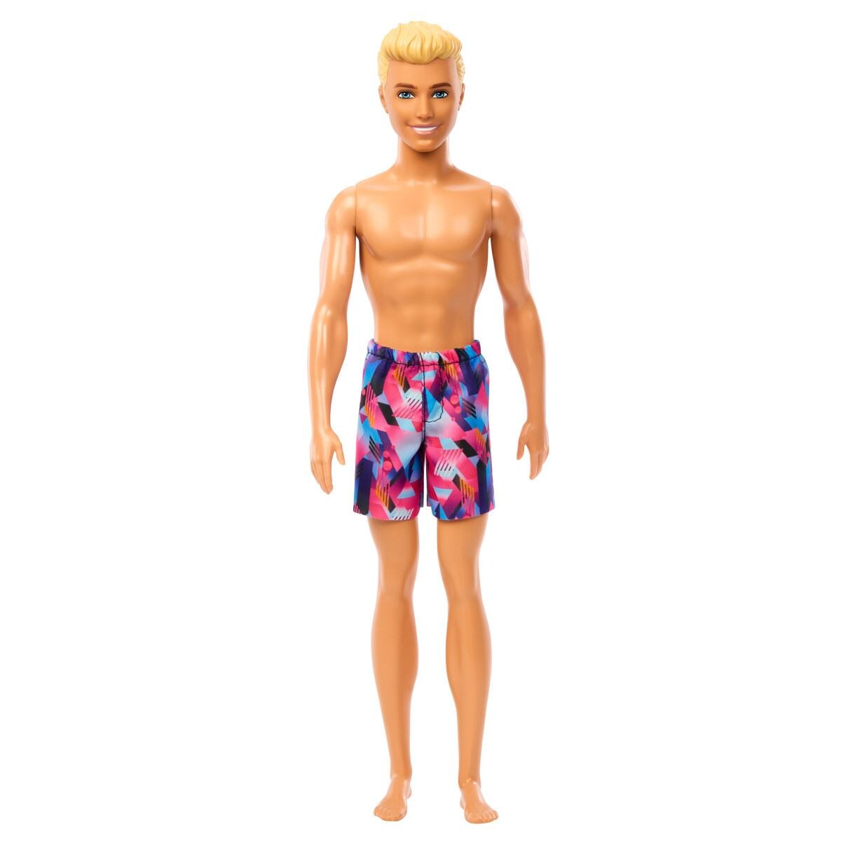 Barbie Ken De Playa Con Traje de Baño HXX52 Mattel