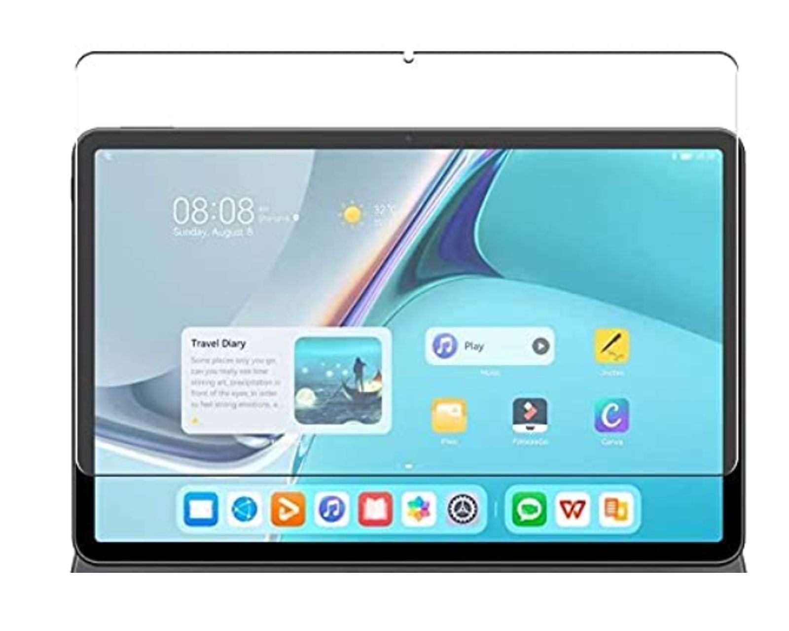 Mica Teknet Cristal Templadopara  Huawei MatePad SE 11 2024 AGS6-W09 2023